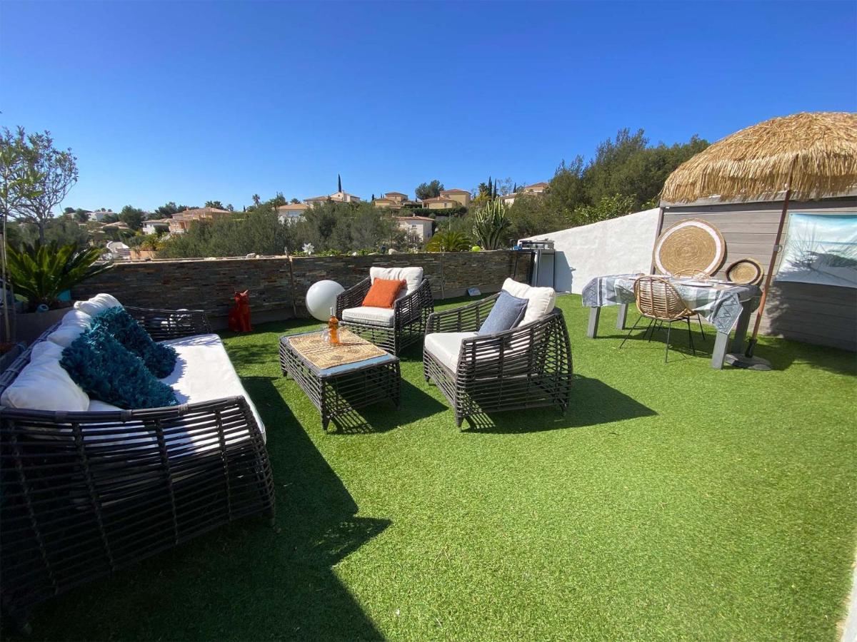 Vuemer - Grande Terrasse De 45m2 Vue Piscine Parking Apartment Bandol